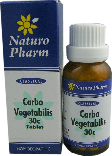 Naturopharm Carbo Vegetabilis 30c Tablets