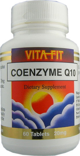 Vita Fit CoEnzyme Q10 20mg - 60 tablets