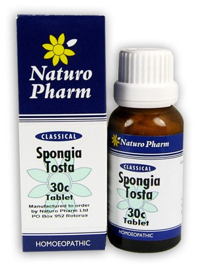 Naturopharm Spongia Tosta 30C Tablet