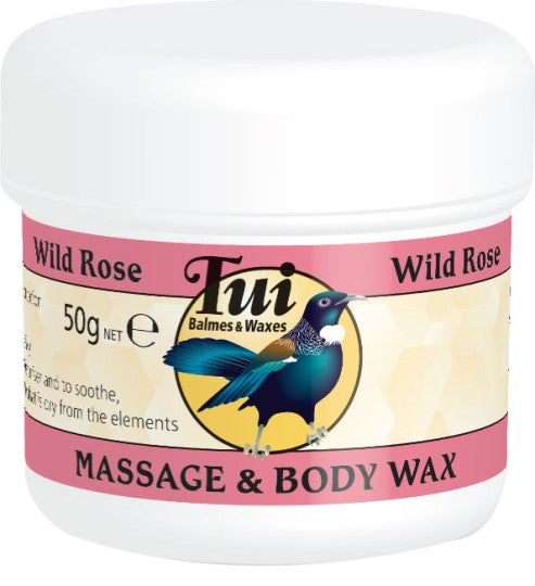 Tui Wild Rose Massage & Body Balm 50g