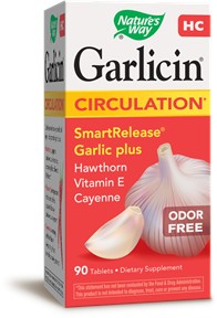 Natures Way Garlicin HC Healthy Circulation Formula Tablets 90