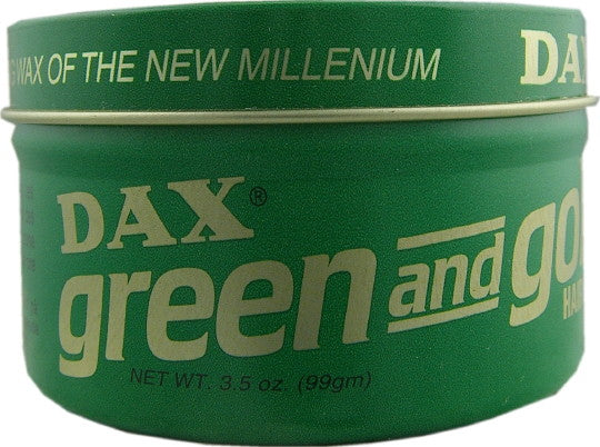 Dax Green & Gold Hair Wax 99g