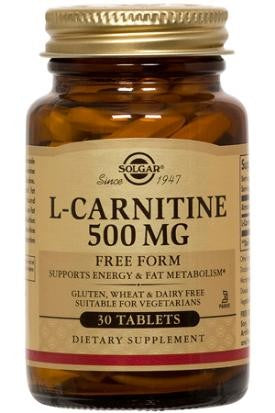 Solgar L-Carnitine 500mg Tablets 30