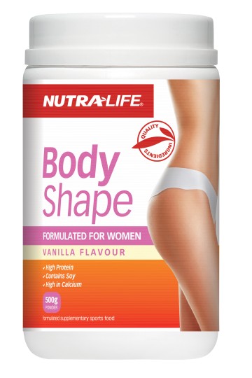 Nutralife Bodyshape Womens Toning Formula 500g Vanilla