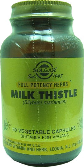 Solgar Milk Thistle Vegecaps 50