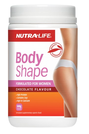 Nutralife Bodyshape Womens Toning Formula 500g Chocolate