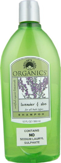 Organics Lavender and Aloe Shampoo 350ml
