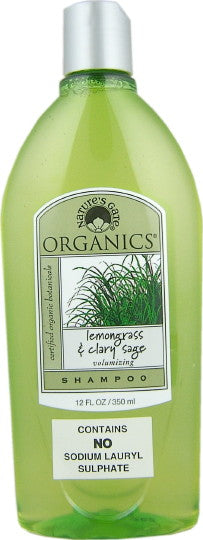 Organics Lemongrass & Clary Sage Shampoo 350ml