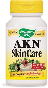 Natures Way AKN Skincare Capsules 100