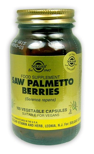 Solgar Saw Palmetto Berries Vegecaps 100