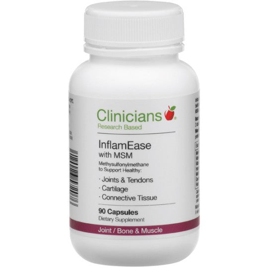 Clinicians InflamEase with MSM Capsules 90