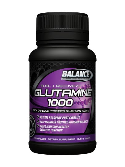Balance Glutamine 1000 Capsules 50