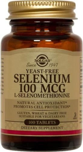 Solgar Selenium Tablets 100ug Tablets 100
