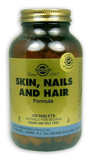 Solgar Skin Nails and Hair Tablets 120