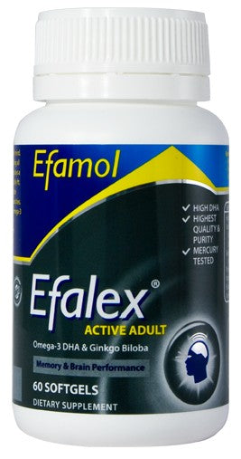 Efalex Active Adult Softgels 30