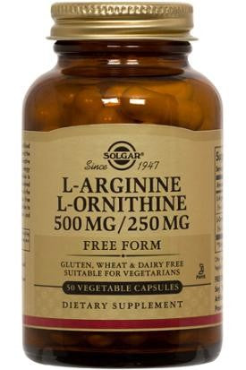 Solgar L-Arginine/L-Ornithine 500mg/250mg VegeCaps 50
