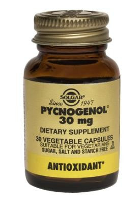 Solgar Pycnogenol 30mg Vegetable Capsules 30