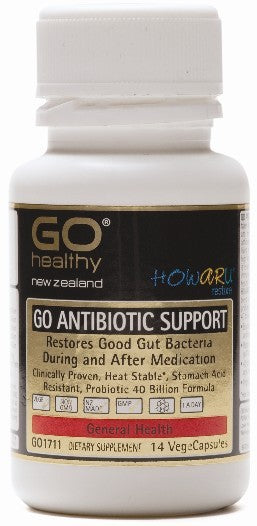 Go Antibiotic Support Vegecaps 14