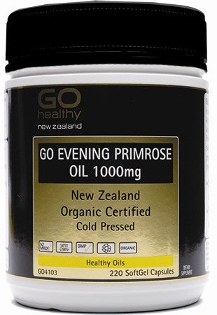 Go Evening Primrose Oil 1000mg Softgels 220