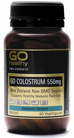 Go Colostrum 550mg Vegecaps 60