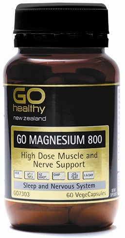 Go Magnesium 800 Vegecaps 60