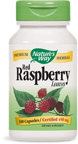 Natures Way Red Raspberry Capsules 100