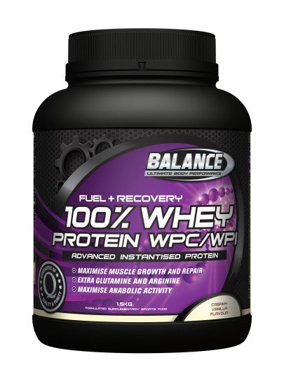 Balance Whey Protein WPC/WPI Powder Vanilla 1.5kg
