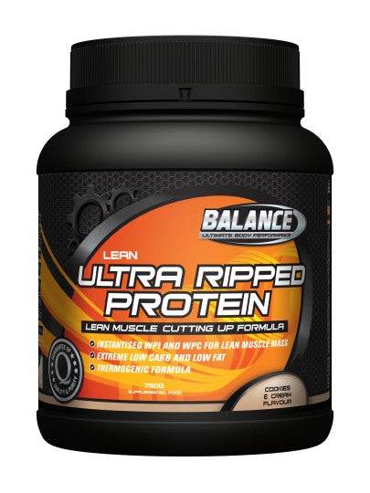 Balance Ultra Ripped Protein Cookies'n'Cream 750g