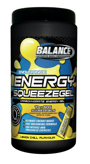 Balance Energy 10 Squeezegels Lemon