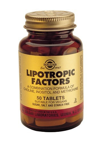 Solgar Lipotropic Factors Tablets 50