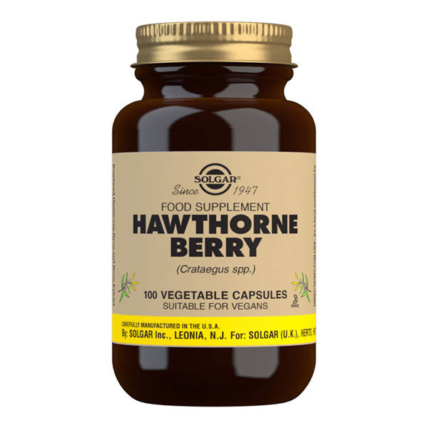Solgar Hawthorne Berry Veggie Caps 100
