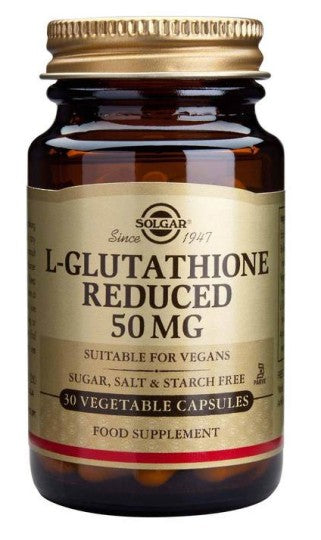 Solgar L-Glutathione 50mg Capsules 30