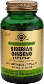 Solgar Siberian Ginseng Root Extr Vege Capsules 60