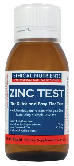 Ethical Nutrients Zinc Test 100ml