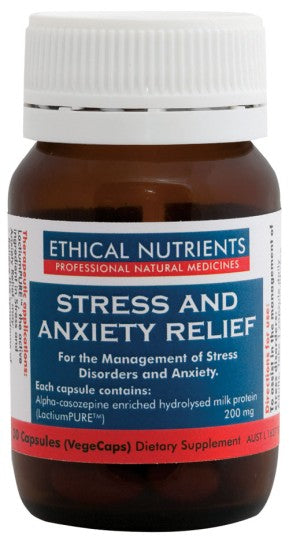 Ethical Nutrients Stress and Anxiety Relief Capsules 30