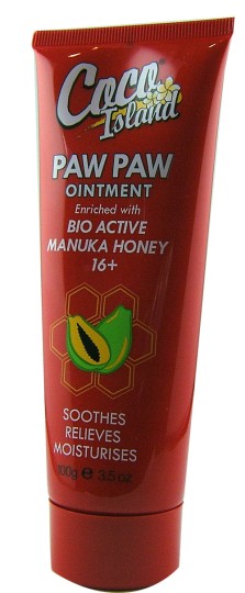 Coco Island Pawpaw Ointment with Manuka Honey 20+ 100g (now called Papaya Gold)