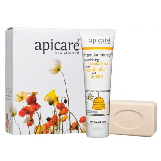 Apicare Royal Jelly & Pollen Handcreme & Soap Gift Box