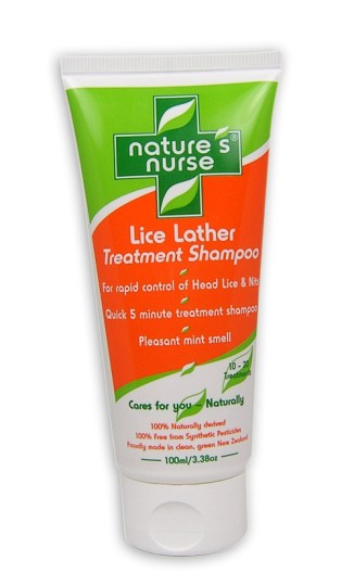 Natures Nurse Lice Lather Treatment Shampoo 100ml