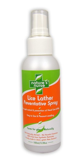 Natures Nurse Preventative Lice Spray 100ml