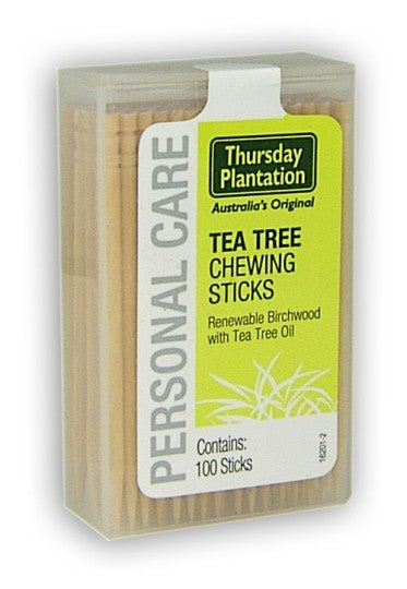 Thursday Plantation Tea Tree Chewing Sticks 100pack