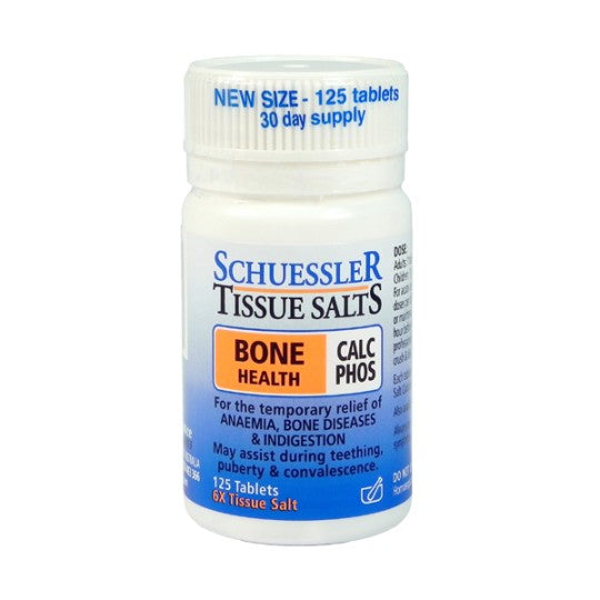 Schuessler Tissue Salt Calc-Phos Bone Health Tablets 125