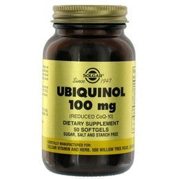 Solgar Ubiquinol (Reduced CoQ-10) Softgels 50