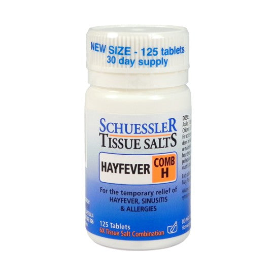 Schuessler Tissue Salt COMB H Hayfever Tablets 125