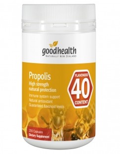 Good Health Propolis 40 Flavonoid Capsules 200
