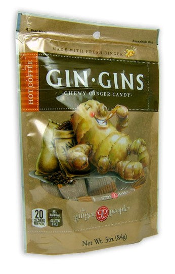 Ginger People Gin Gins Hot Coffee Candy 84g