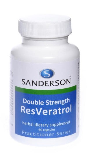 Sanderson Double Strength Resveratrol 450mg Capsules 60