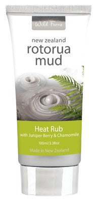 Wild Ferns Rotorua Mud Heat Rub 100ml