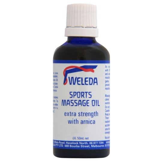 Weleda Sports Massage Oil 50ml (Arnica extra Strength)