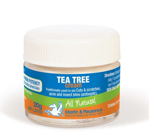 Martin and Pleasance Tea Tree Herbal Cream 75g Tube