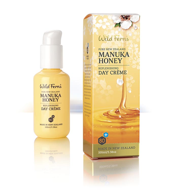 Wild Ferns Manuka Honey Replenishing Day Creme 100ml (new)